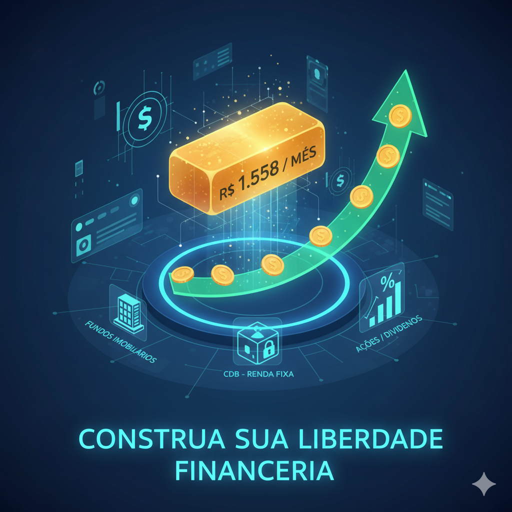 Renda passiva de 1 salário mínimo: Como viver de renda no Brasil