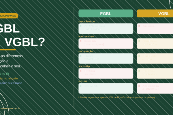 PGBL ou VGBL? Entenda as Diferenças e Descubra Qual é o Melhor para Você